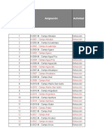 Asignaciones