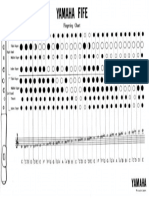 Fingering Chart Fife Yamaha YRF-21