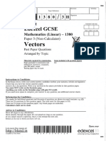 Vectors Questions With Answers PDF