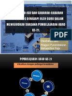 Analisis Isu-Isu Dan Cabaran-Cabaran Semasa Yang Dihadapi Oleh