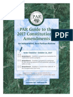 PAR Guide to the 2017 Louisiana Proposed Constitutional Amendments 