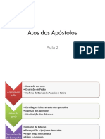 Atos Dos Apóstolos - Aula 2