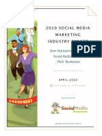 SocialMediaMarketingReport2010 PDF