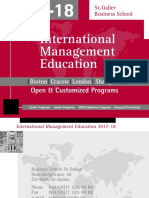 International Management Education 2017 2018