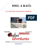 Daniel Barret - De Fidel a Raul= la Cuba de los politicastros. Ediciones Cuba Libertaria. París, 2009. 43 p.pdf
