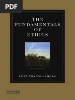 The Fundamentals of Ethics 3rd Edition by Shafer-Landau