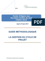 Guide Methologie Gestion de Projet Fascs 2015