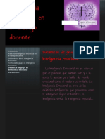 Dinámicas de grupo en Inteligencia emocional - Inteligencia emocional en el trabajo docente