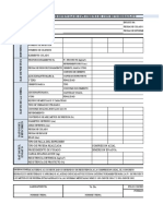 Formato para Prueba de Compresión de Cilíndro de Concreto