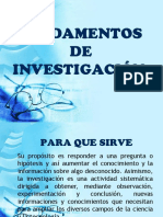 Fundamentos de La Investigacion