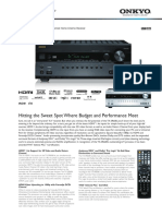 Onkyo TX-sr608 Datasheet en