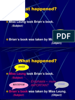 What Happened?: Miss Leung Took Brian 'S Book