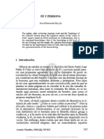 Fe y Persona, Juan Fernando Selles PDF