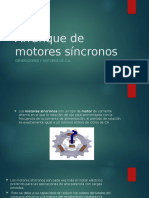 Arranque de Motores Síncronos