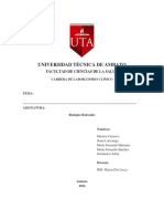 Informe Biologia Molecular