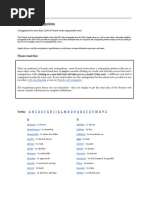 French Verb Conjugations