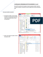 Instalacion de FFP en Windows
