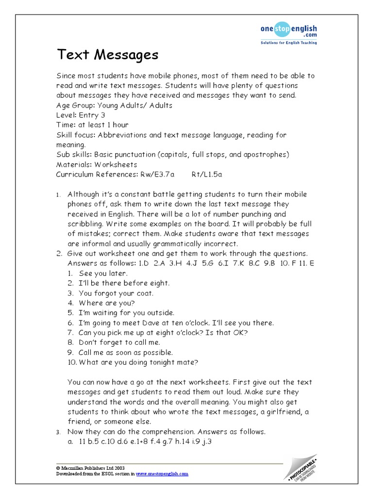 cambridge-esol-skills-for-life-pc-edit-pdf-text-messaging-languages