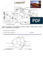 Australia Webquest