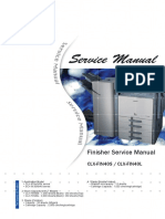 Finisher Clx-Fin40s Clx-Fin40l Parts Manual PDF