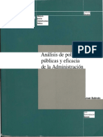 Analisis de Politicas Publicas PDF