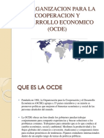 La Organizacion Para La Cooperacion y Desarrollo Economico