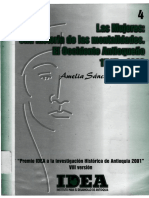 Las Mujeres Una Historia de Las Mentalidades El Occidente Antioqueño 1717-1820 Amelia Sánchez Durango PDF