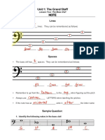 Unit 1-Lesson 2-Bass Clef-Note