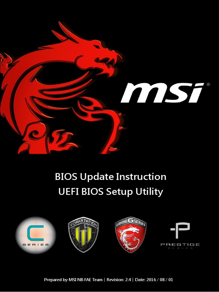 Flash BIOS by UEFI BIOS Setup Utility en PDF Bios Booting