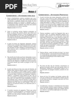 Português - Caderno de Resoluções - Apostila Volume 1 - Pré-Vestibular - port3 aula02