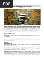 Syllabus HIAA 0850 Modern Architecture 2017