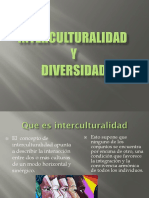 Interculturalidad y Diversidad