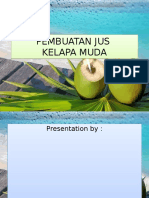 Pembuatan Jus Kelapa Muda Fix