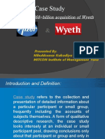 Pfizer Wyeth Case Study