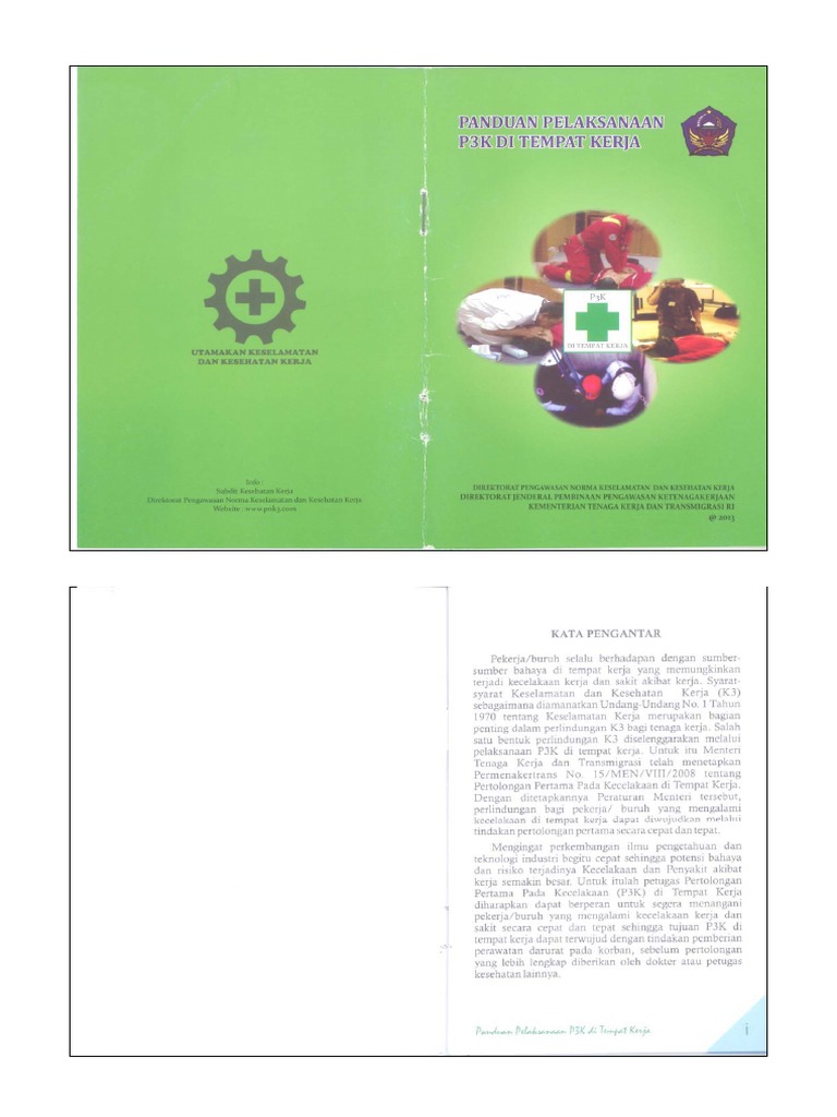 309788694 Buku Panduan P3K  Ditempat Kerja PDF pdf