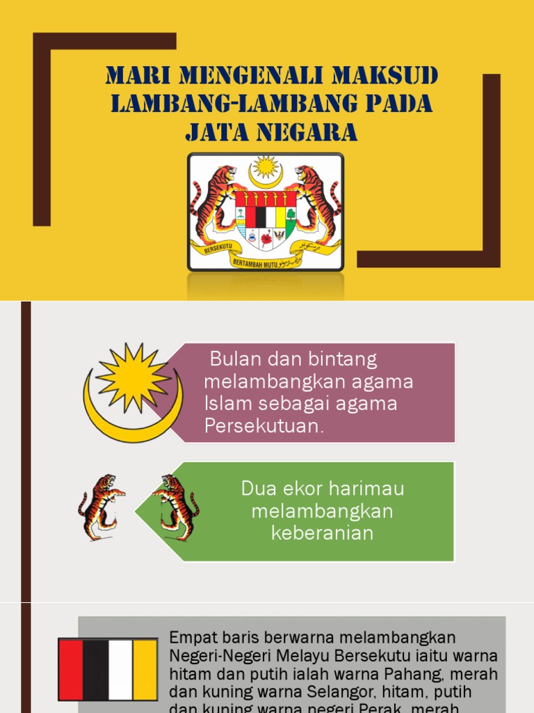  Lambang  Jata Negara