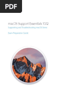 MacOS Support Essentials 10.12 Exam Preparation Guide