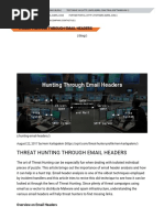 Threat Hunting Through Email Headers - SQRRL