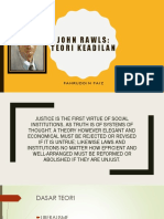 John Rawls Keadilan