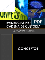 EVIDENCIAS FÍSICAS Y CADENA DE CUSTODIA.pptx