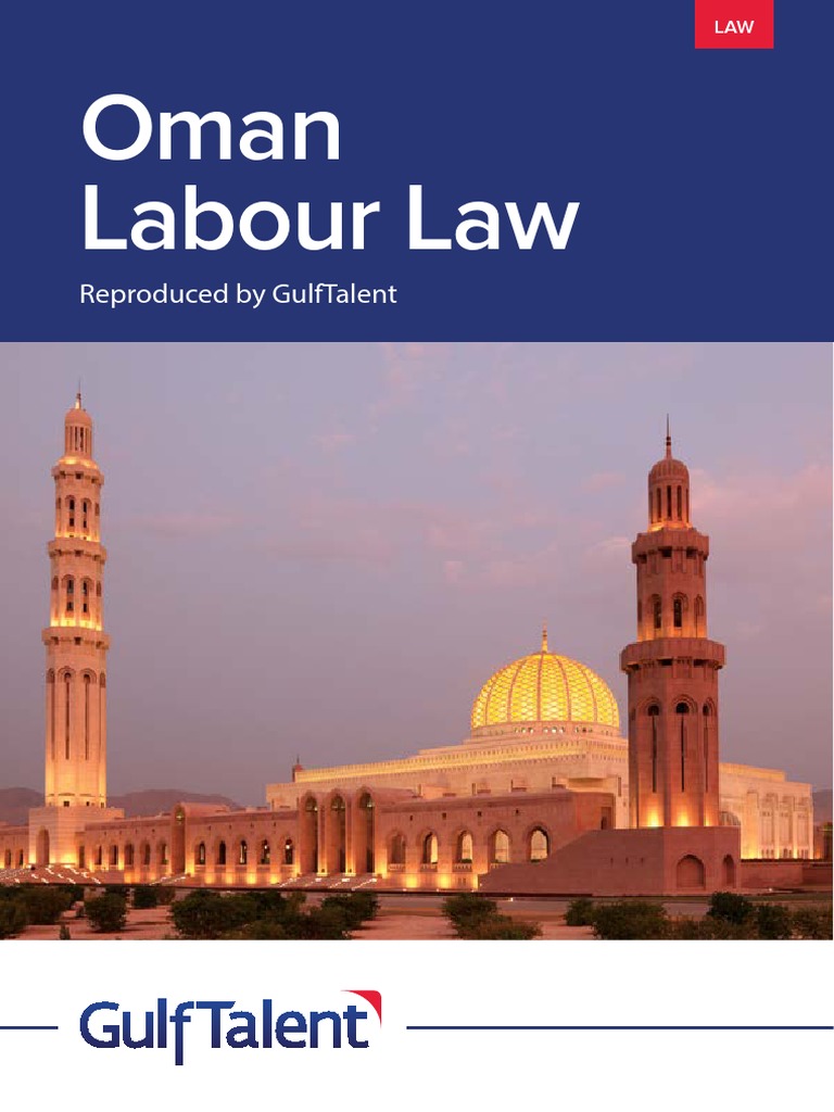 Oman Labour Law PDF Employment Salary
