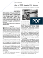 Comparison Testing of IEEE Standard 841 Motors