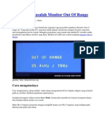 Download Mengatasi Masalah Monitor Out of Range by vya Amora Amorphia Jambi SN35919692 doc pdf