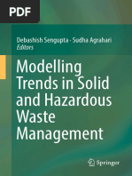 Debashish Sengupta, Sudha Agrahari Eds. Modelling Trends in Solid and Hazardous Waste Management