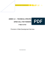 Annex A.1 Technical Specifications F-Se-15-T01