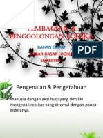 BHN 4 Pembagian Penggolongan Logika