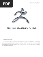 Download ZBrush Starting Guide by artisanicview SN35919863 doc pdf