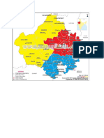 Rajasthan Area Map