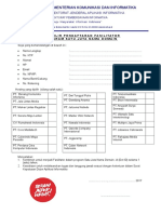 Form Pendaftaran Fasilitator