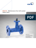 Boa-W - : Maintenance-Free Soft-Seated Globe Valve